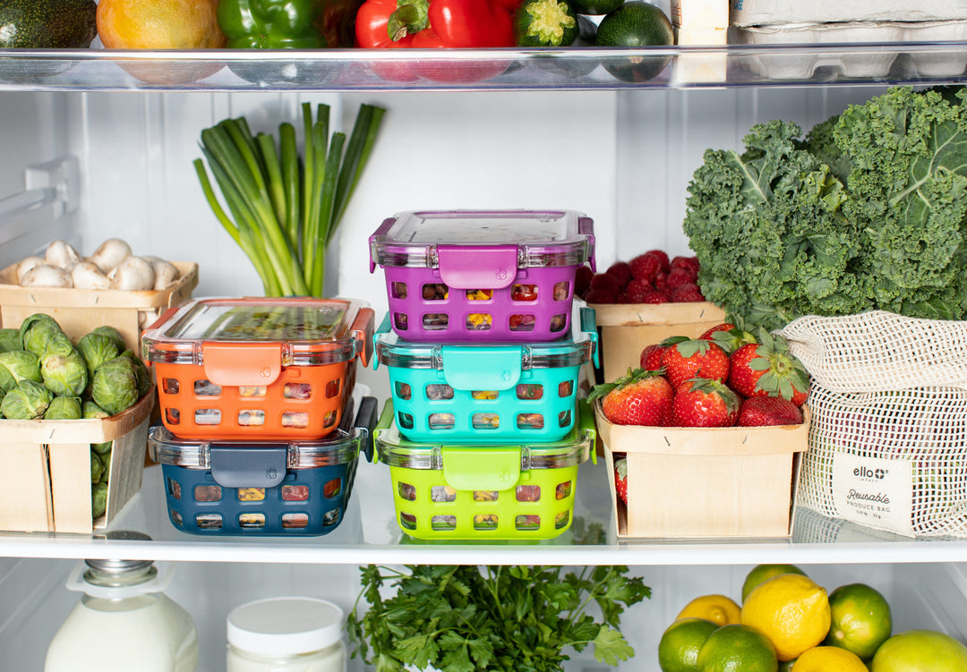Oppbevaring i kjøleskap - øk holdbarheten på matvarene dine
