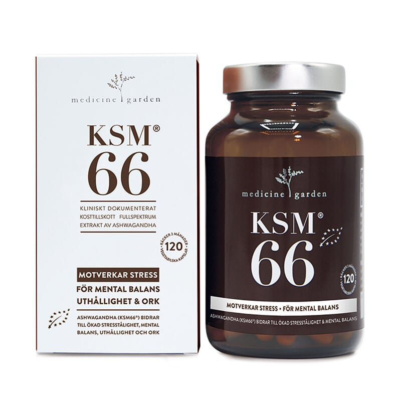 KSM66 full spectrum ashwagandha 120 kaps.