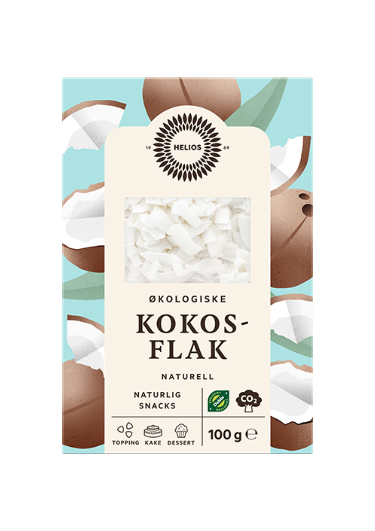 Kokosflak økologisk